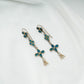 Madhu Chandrika Desert Flower Silver Earrings