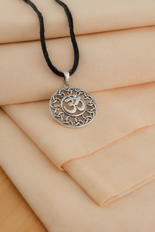 Infinity Om Pendant