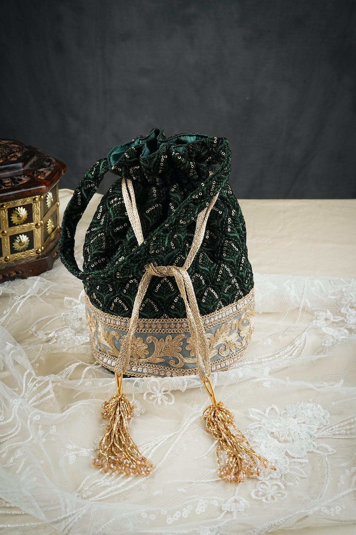 Peacock Potli Bag