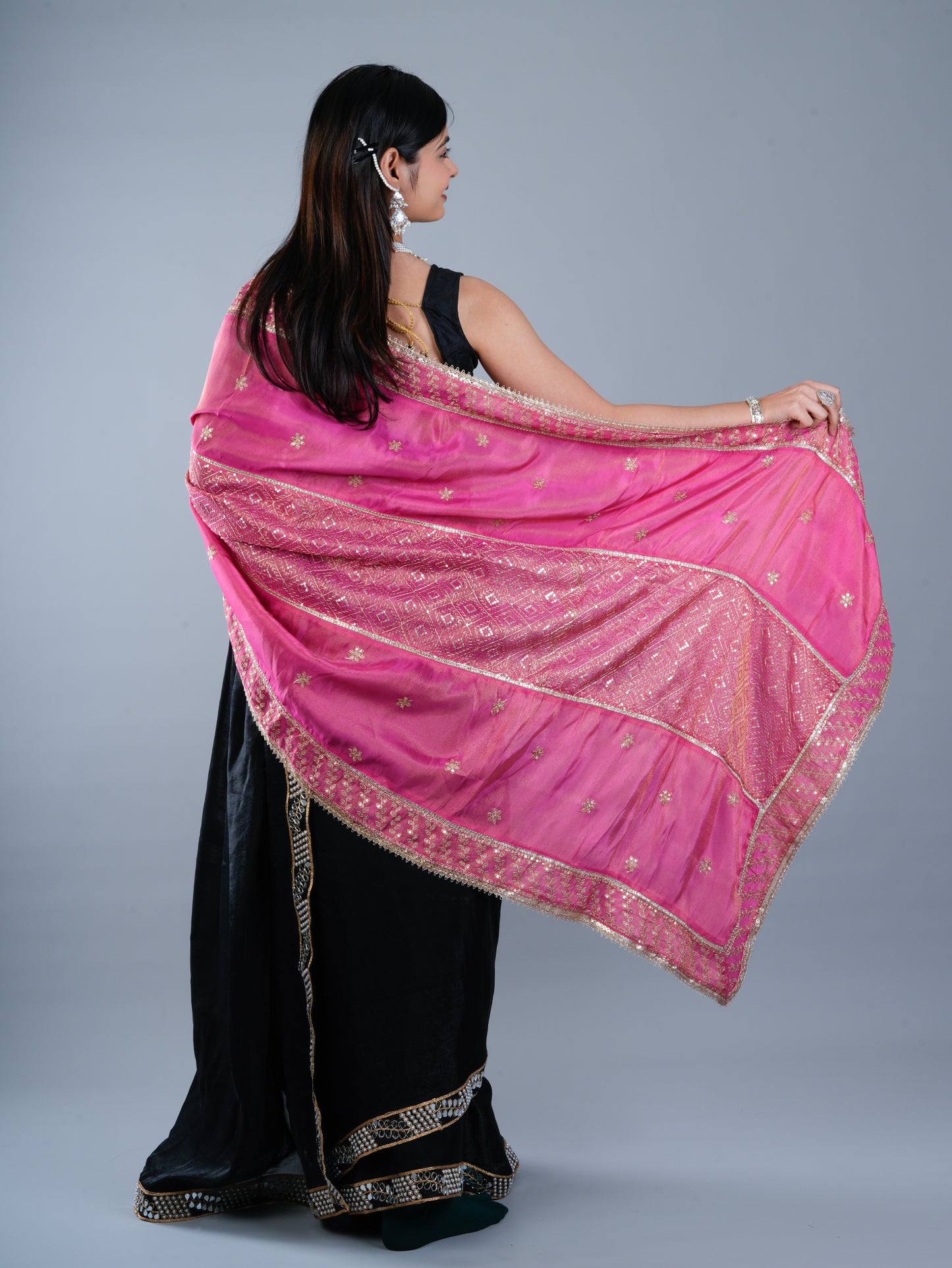Vibrant Magenta Fashion Dupatta