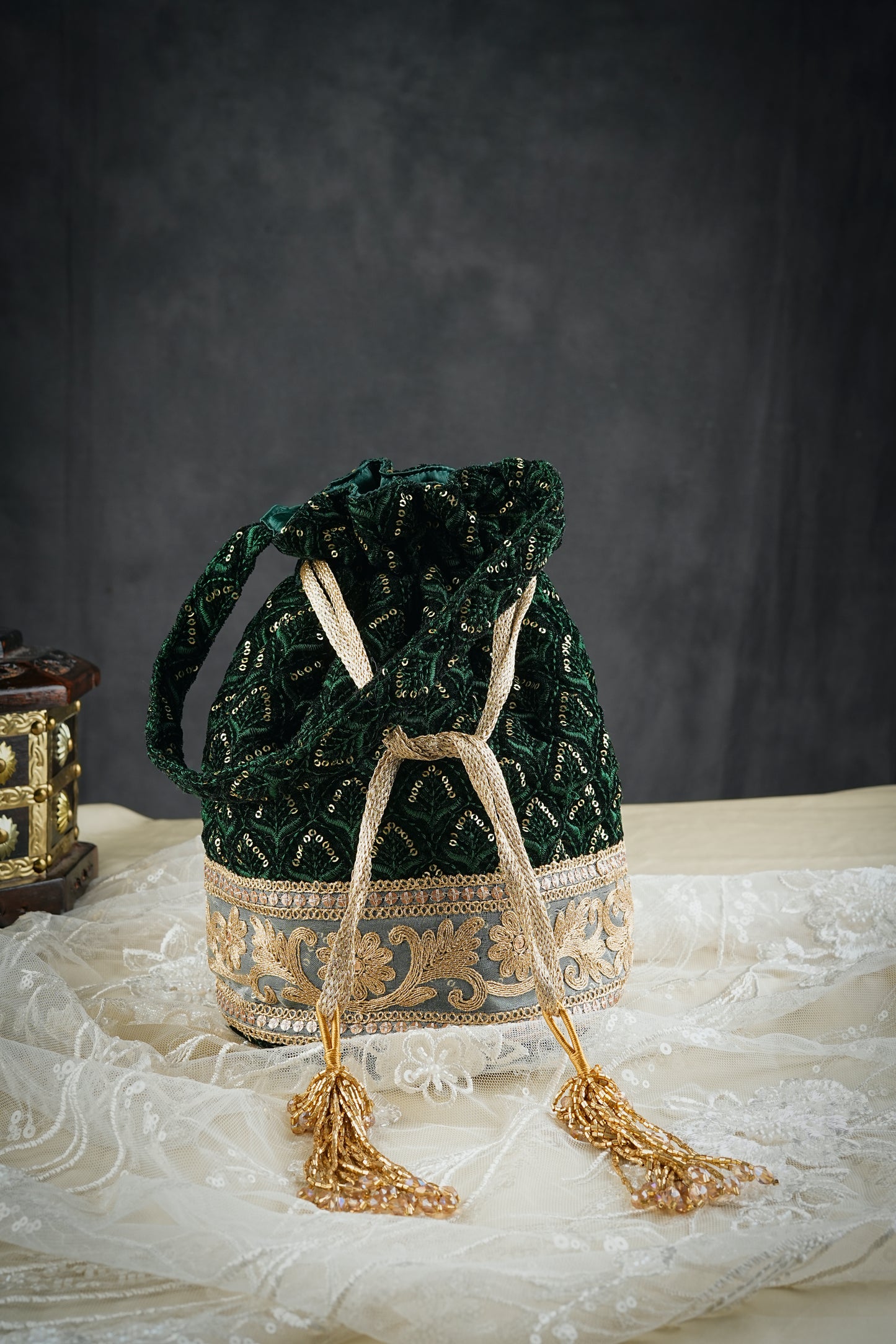 Peacock Potli Bag