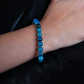 Blue Apatite Bracelet For Improved Focus