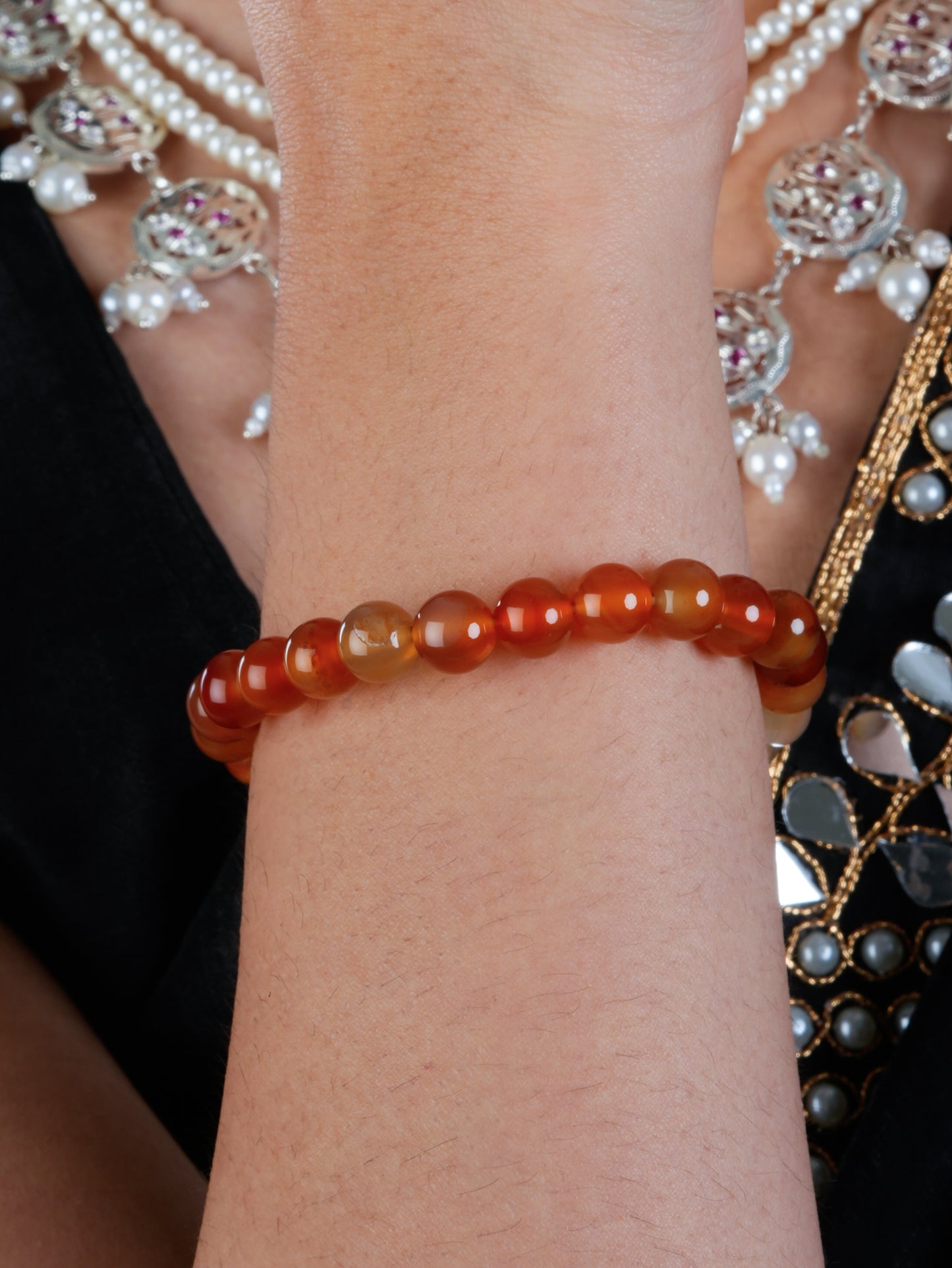 Carnelian Bracelet For Healing And Action