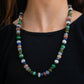 Semiprecious Multi Stone Hand Knotted Necklace