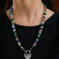 Flying Eagle Semiprecious Multi Stone  Hand Knotted Necklace