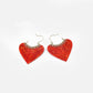 Red Hearts Earrings