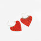 Red Hearts Earrings