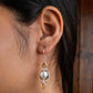 Freshwater Pearl Citrine Drop Earrings