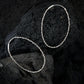 Twisted Oval Hoops