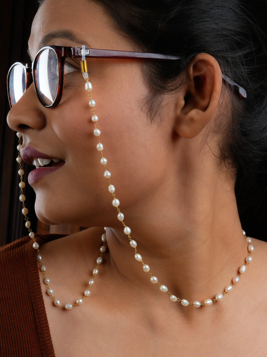 Freshwater Pearls Spectacles/Face Mask Chain