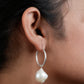 Oval Baroque Pearl Earrings