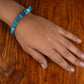 Blue Apatite Bracelet For Improved Focus