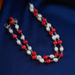 Pearl And Coral Handmade Unique Anklets