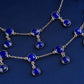 Lapis Lazuli Rounds Anklets