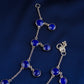 Lapis Lazuli Rounds Anklets