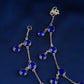 Lapis Lazuli Rounds Anklets