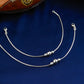 Dainty Ball Trio Anklets