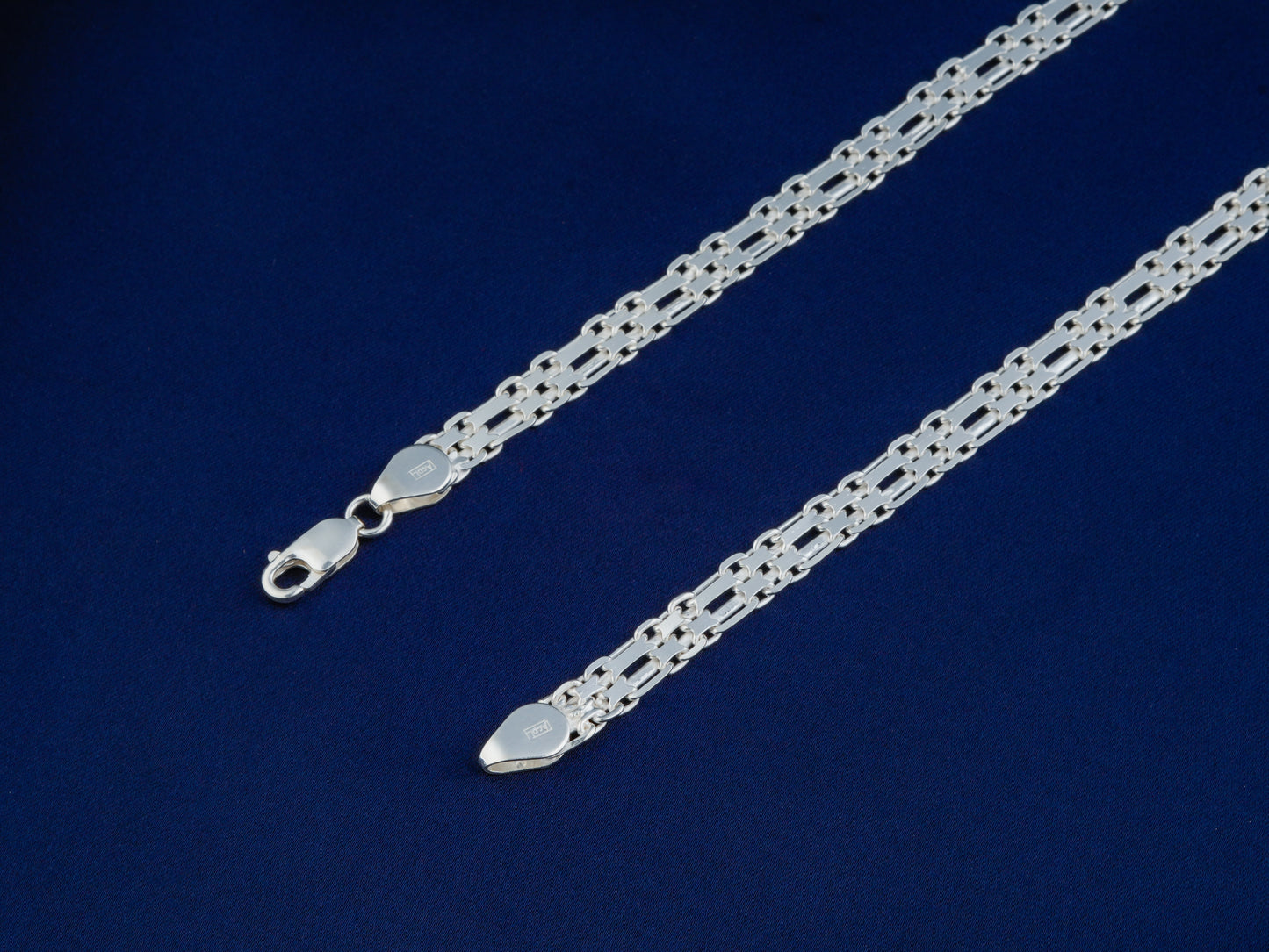 Regal Links Silver Chain Anklets