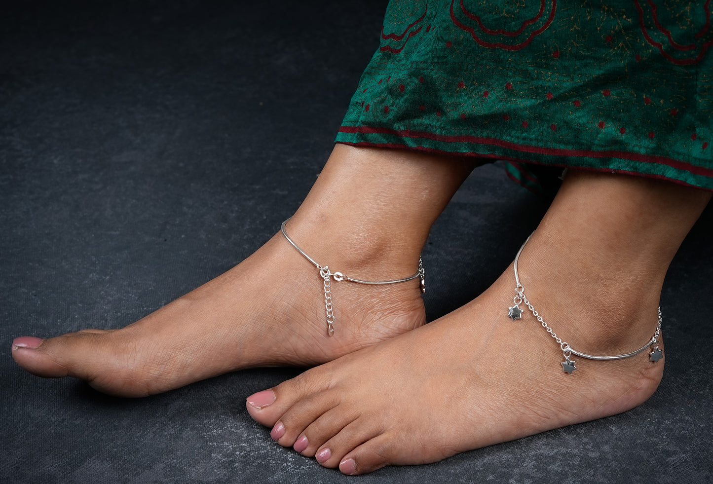 "Walking In The Stars" Anklets