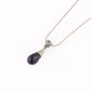 Amethyst Drop Necklace