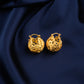 Phool Bahar Gold Plated Silver Earrings