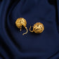 Phool Bahar Gold Plated Silver Earrings