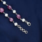 Ruby And Pearl Necklace Set