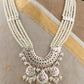 Chand Mahal Purani Dilli Silver Necklace Set