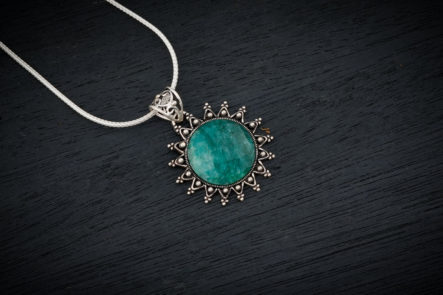 Emerald Sunshine Pendant