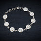 Gomati Chakra Silver Bracelet