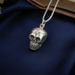 Men Openable Skull Pendant