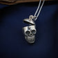 Men Openable Skull Pendant