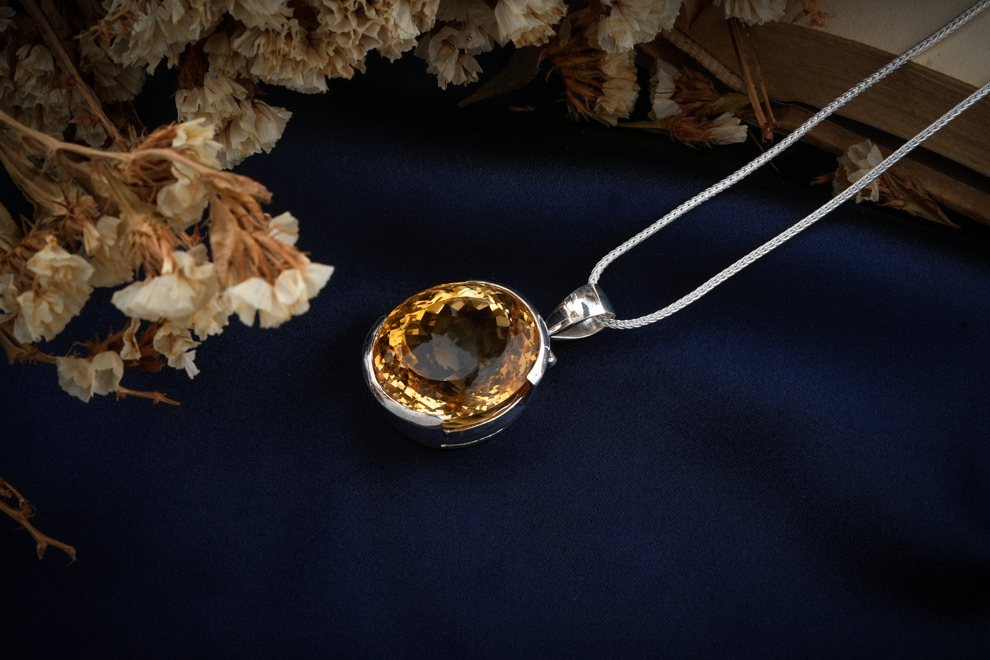 Natural Citrine Pendant