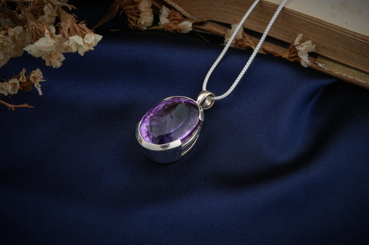 Natural Amethyst Pendant