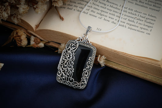 Limited Edition Black Onyx Men Pendant