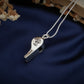 Silver Emergency Whistle Pendant