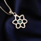 Turquoise Flower Pendant