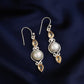 Freshwater Pearl Citrine Drop Earrings