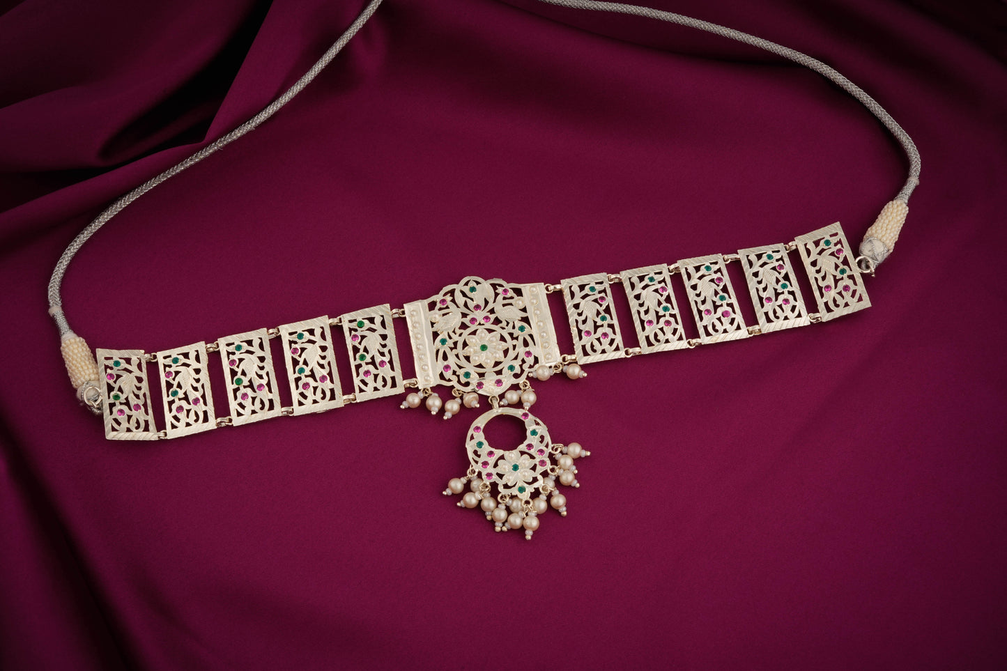 Insiya Purani Dilli Silver Necklace Set