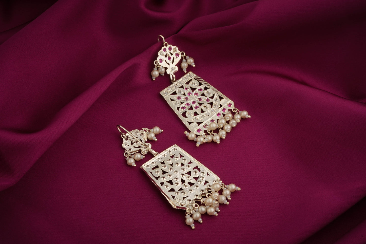 Mehtaab Purani Dilli Silver Necklace Set