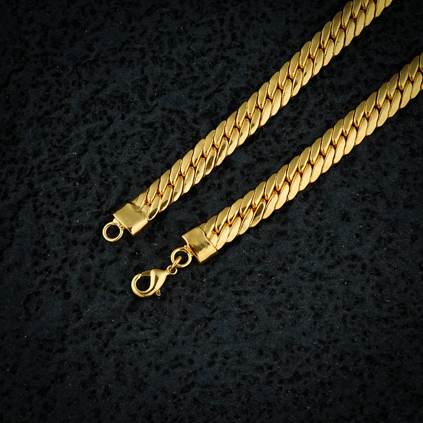 Gold Weave Luxe Chain Necklace