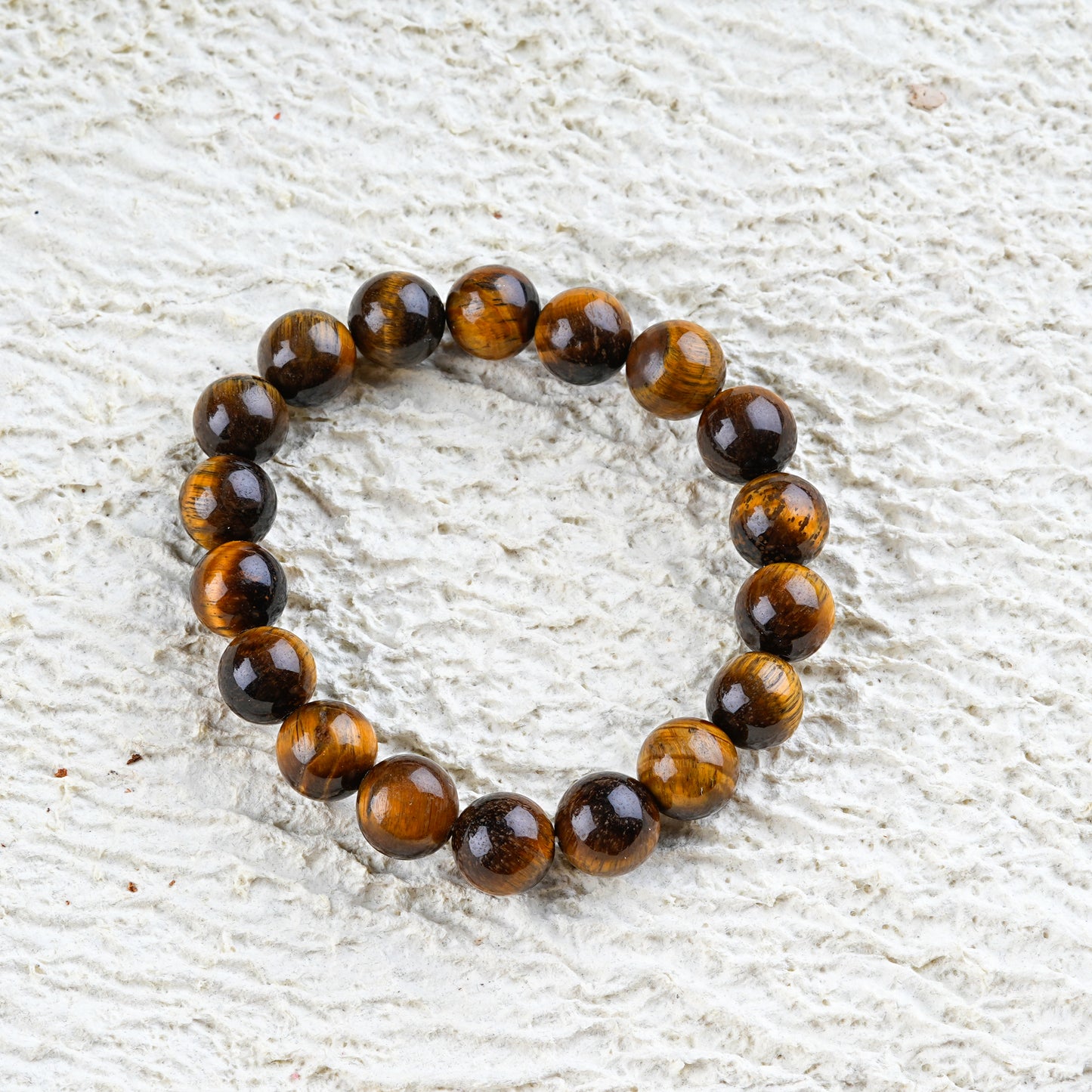 Tiger Stone Natural Gemstone Bracelet(10mm)