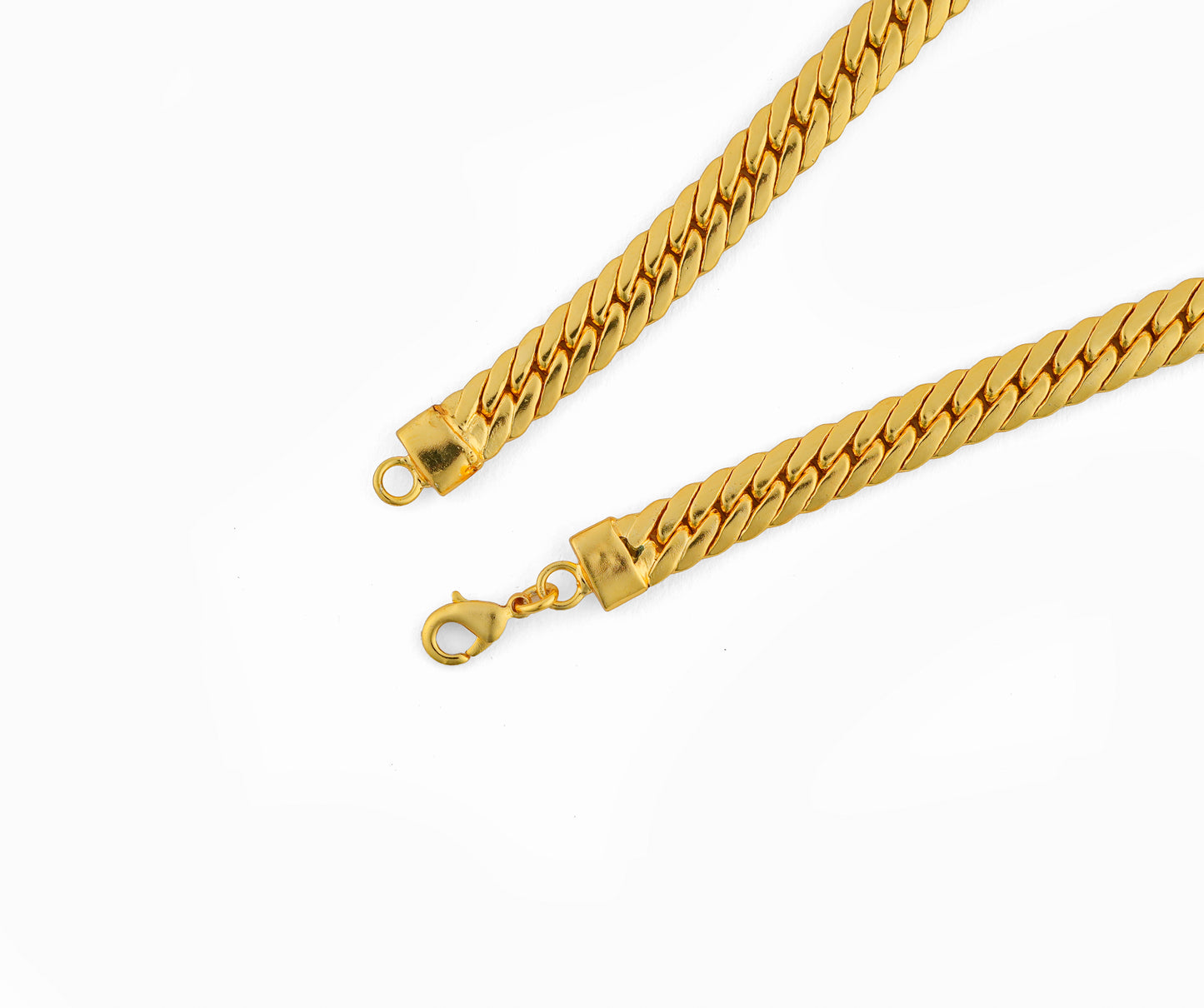 Gold Weave Luxe Chain Necklace