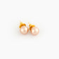 Peach Pearl Studs