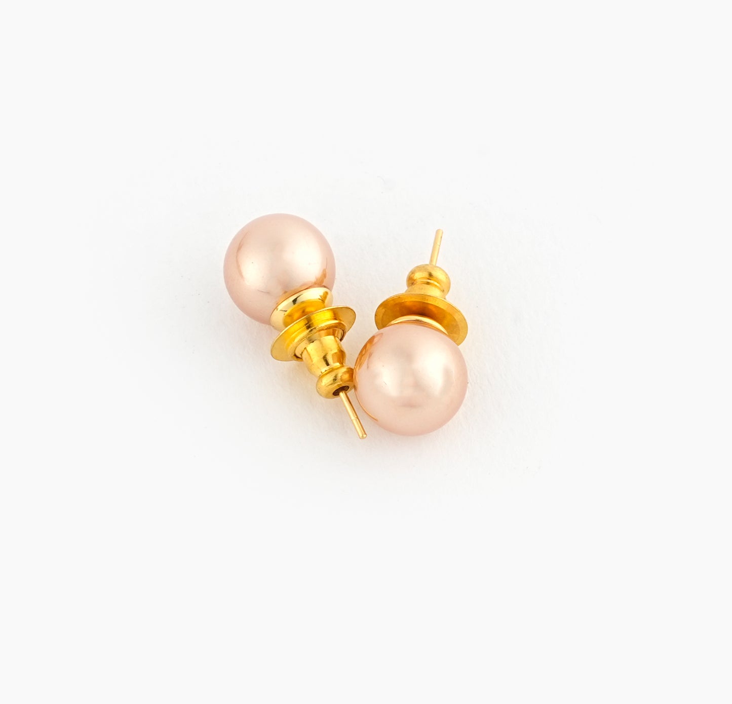 Peach Pearl Studs