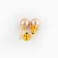 Peach Pearl Studs