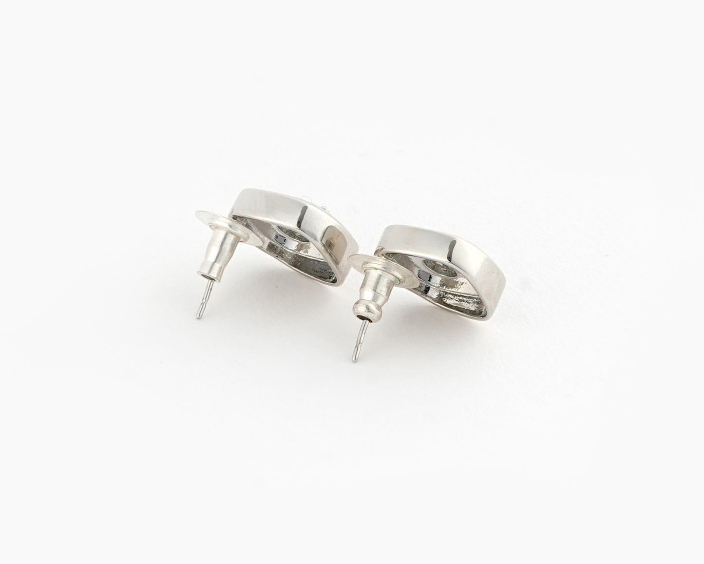 Silver MOP Square Studs