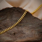 Gold Plated Brass Link Chain