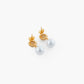 Gold Plated Pearl Drop Earrings