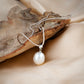 Oval Pearl Pendant (with Chain)